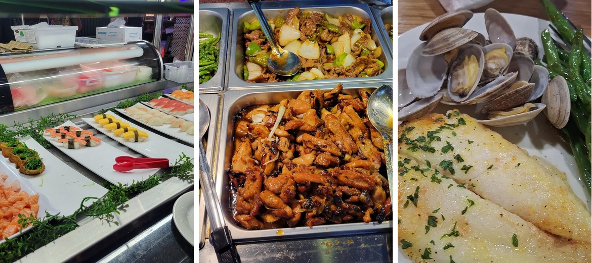 Sakura Buffet Menu