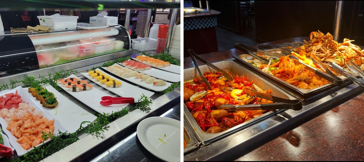 Sakura Buffet Menu